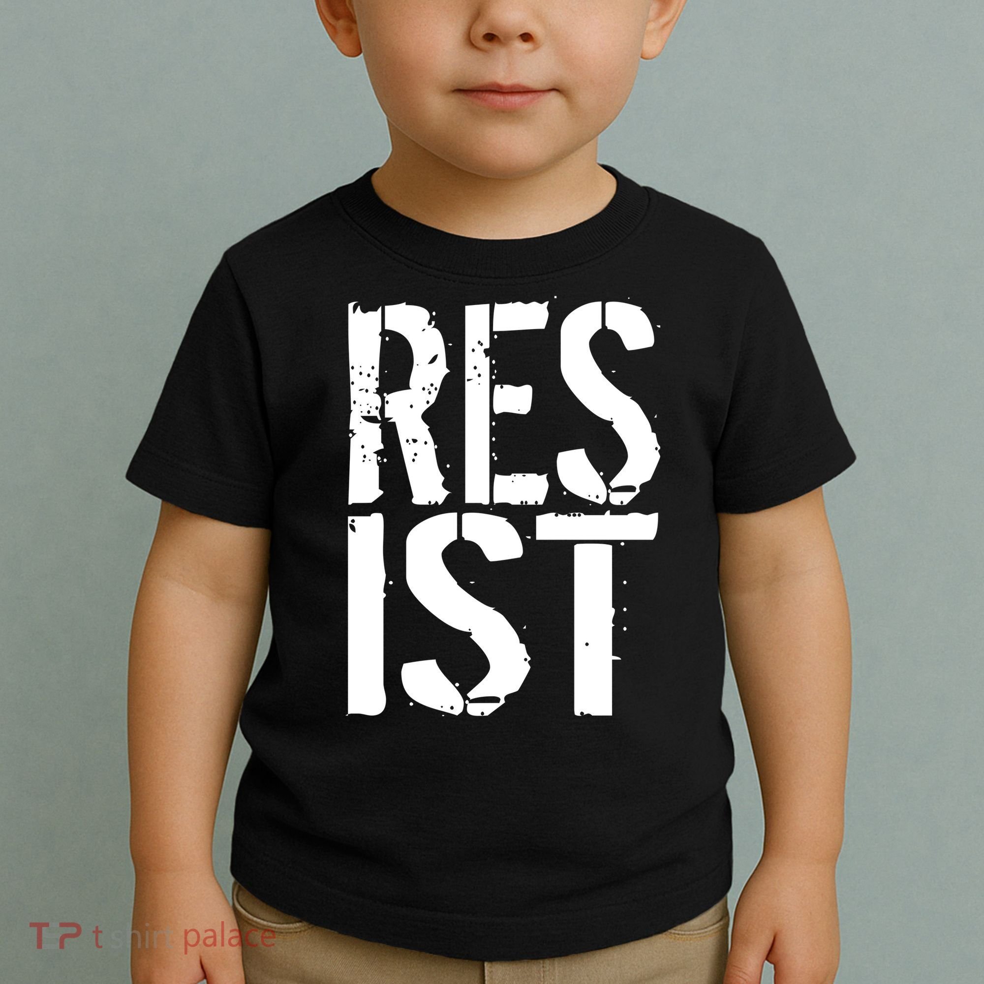 Resist Distressed Toddler T-Shirt