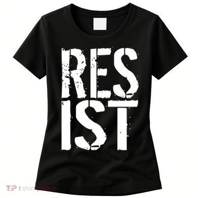 Resist Distressed Women's T-Shirt