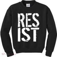 Resist Distressed Kids Sweatshirt thumb 0