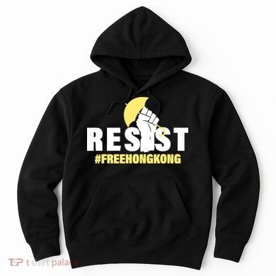 Resist Fight For Hong Kong Yellow Umbrella Movement Hoodie