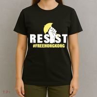 Resist Fight For Hong Kong Yellow Umbrella Movement T-Shirt thumb 4