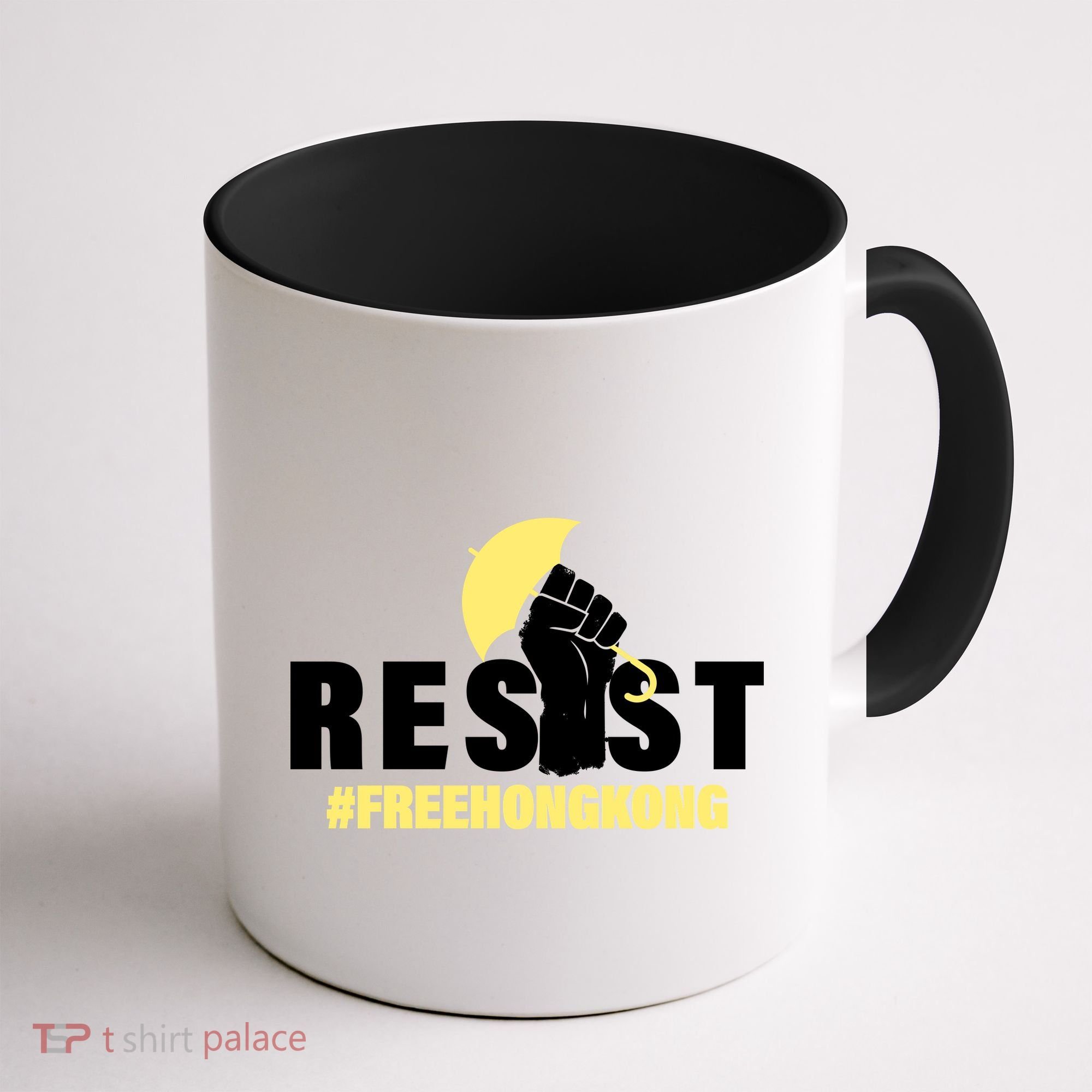 Resist Fight For Hong Kong Yellow Umbrella Movement Coffee Mug