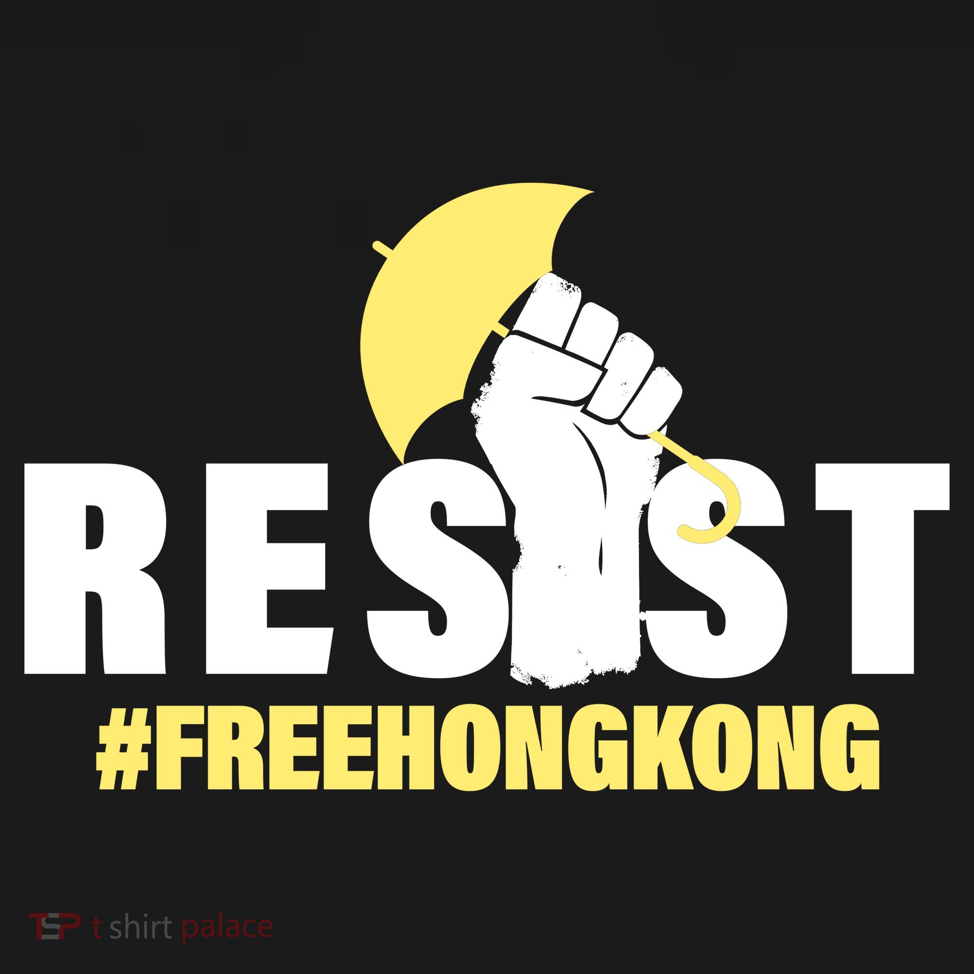 Resist Fight For Hong Kong Yellow Umbrella Movement Ornament