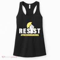 Resist Fight For Hong Kong Yellow Umbrella Movement Women's Tank Top thumb 0
