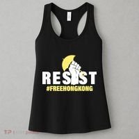 Resist Fight For Hong Kong Yellow Umbrella Movement Women's Tank Top thumb 3