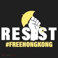 Resist Fight For Hong Kong Yellow Umbrella Movement Hat thumb 2
