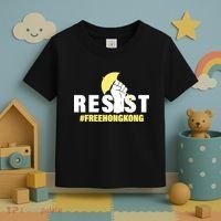 Resist Fight For Hong Kong Yellow Umbrella Movement Toddler T-Shirt thumb 3