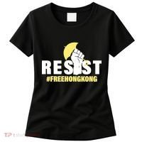 Resist Fight For Hong Kong Yellow Umbrella Movement Women's T-Shirt thumb 0