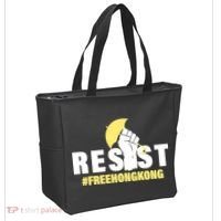 Resist Fight For Hong Kong Yellow Umbrella Movement Tote Bag thumb 2