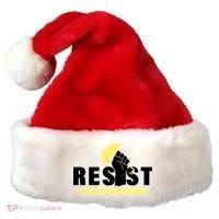 Resist Fight For Hong Kong Yellow Umbrella Movement Santa Hat thumb 0