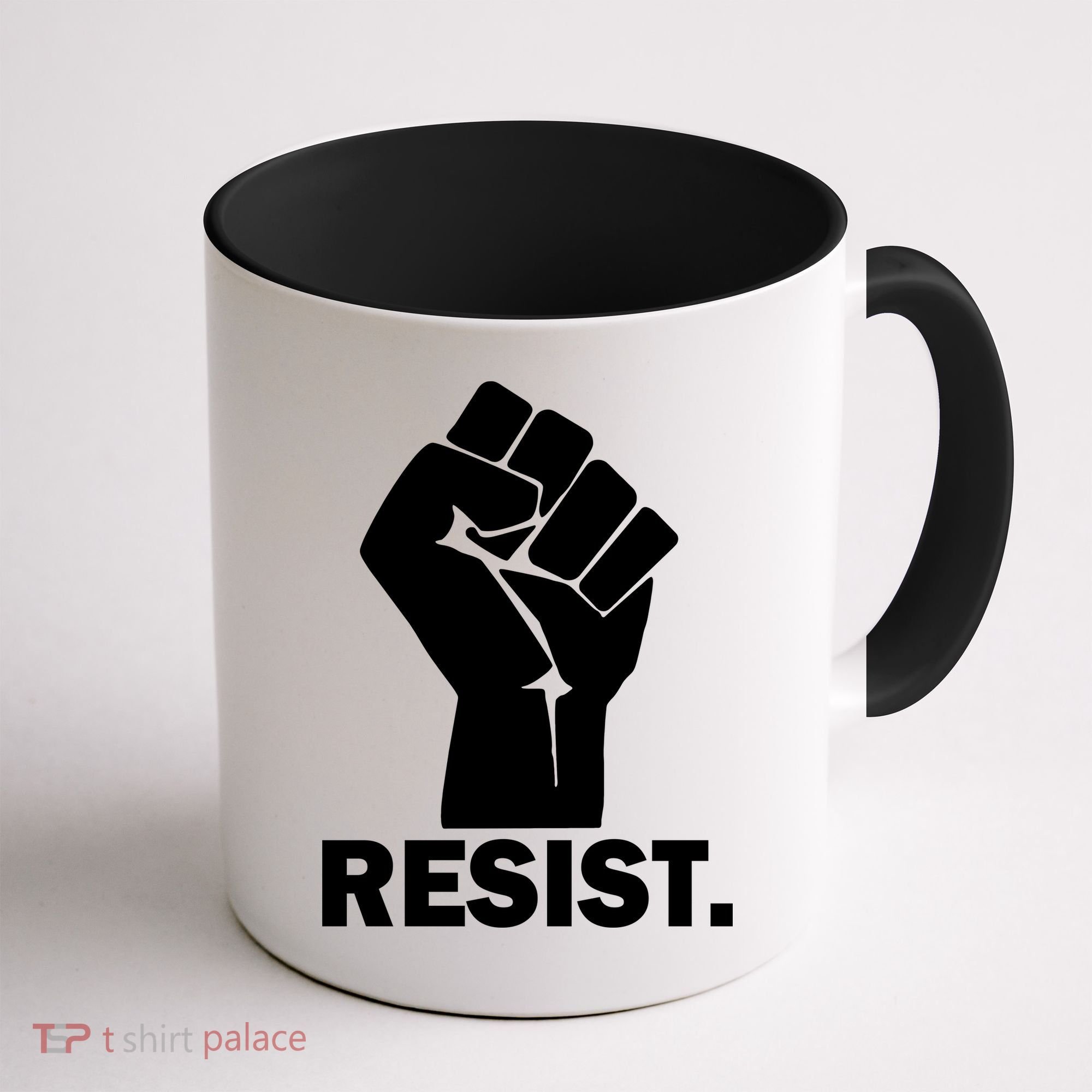 Resist Fist Logo Anti Trump Coffee Mug
