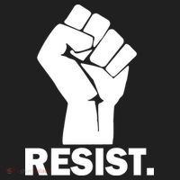 Resist Fist Logo Anti Trump Tumbler thumb 3