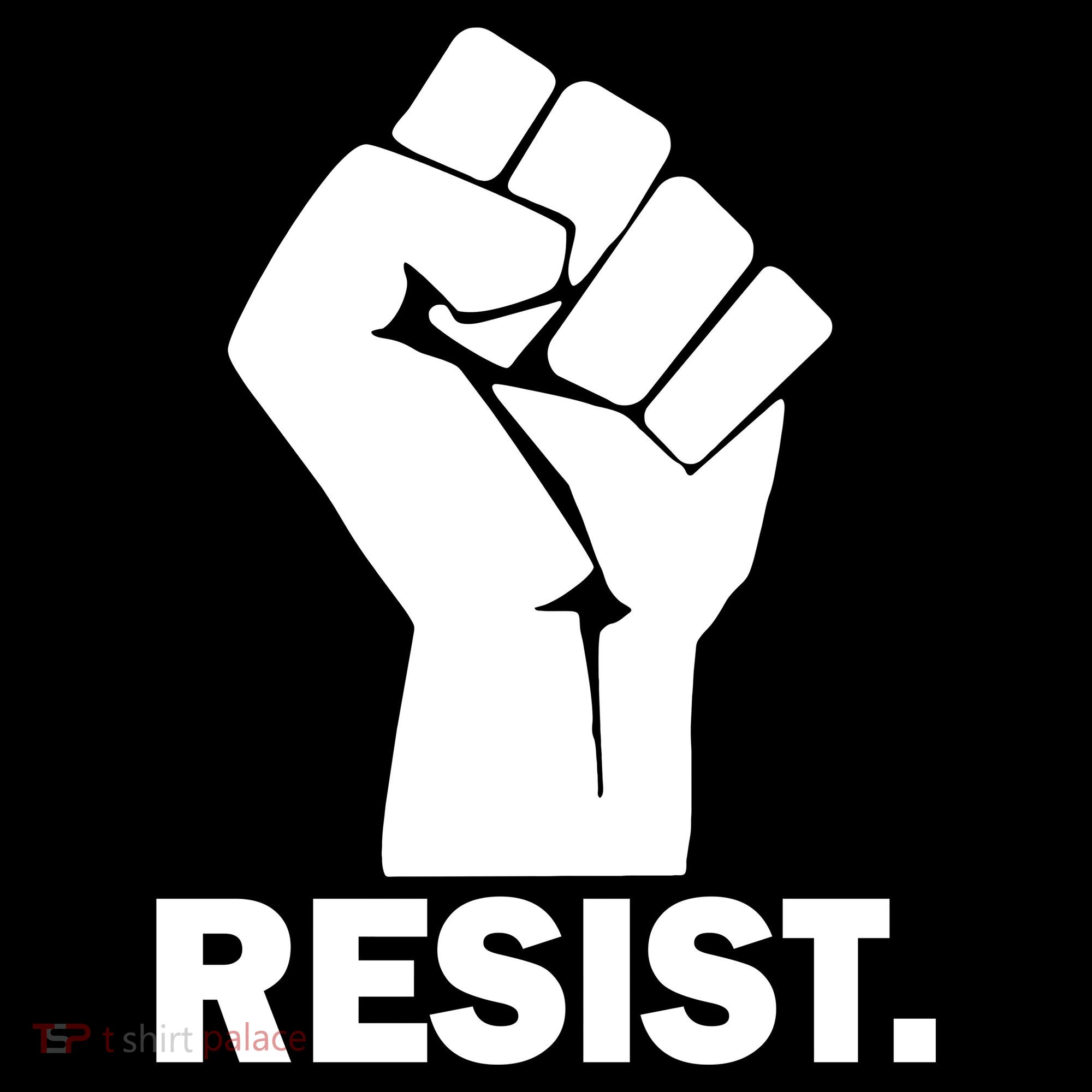 Resist Fist Logo Anti Trump Ornament