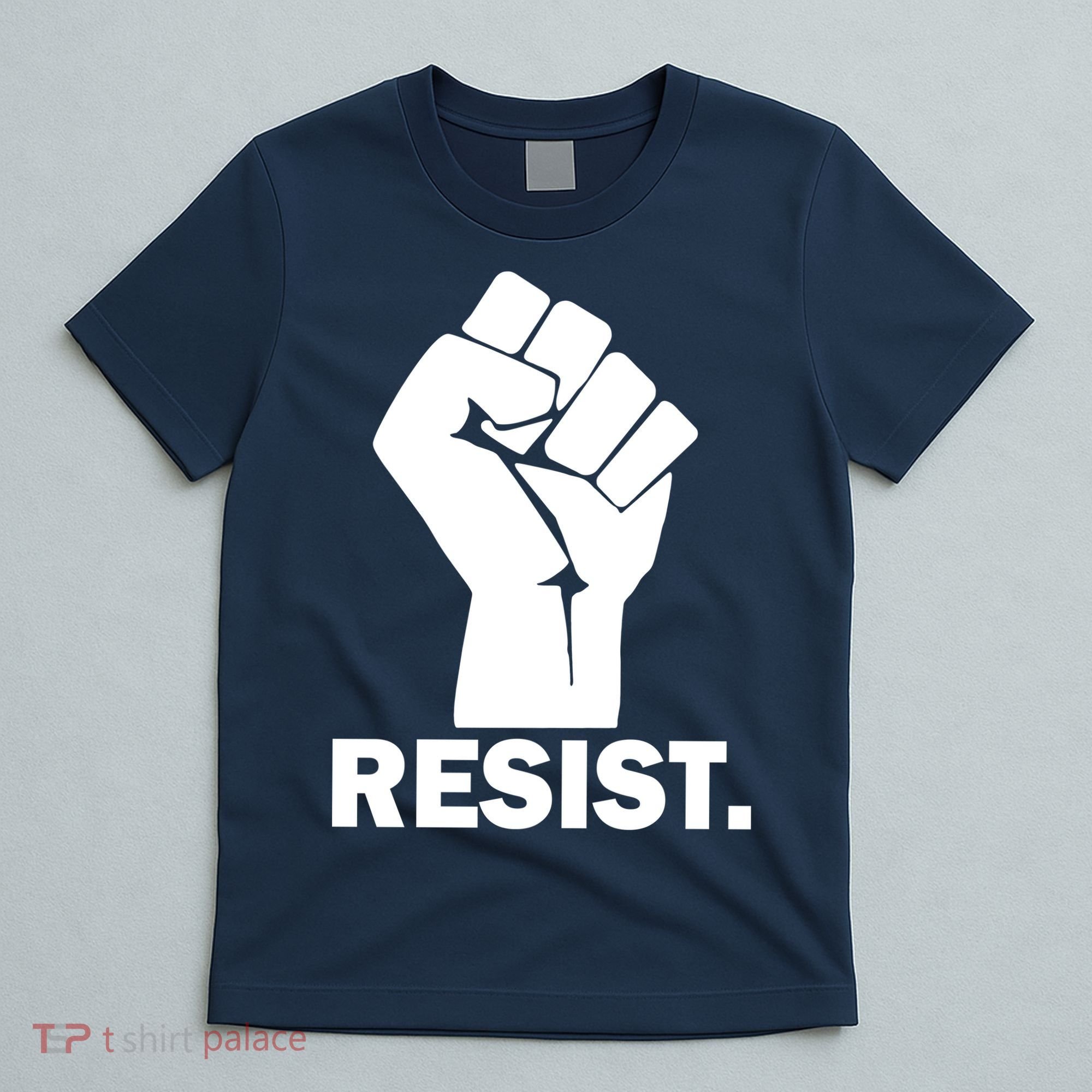 Resist Fist Logo Anti Trump T-Shirt