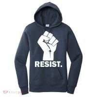 Resist Fist Logo Anti Trump Women's Hoodie thumb 0
