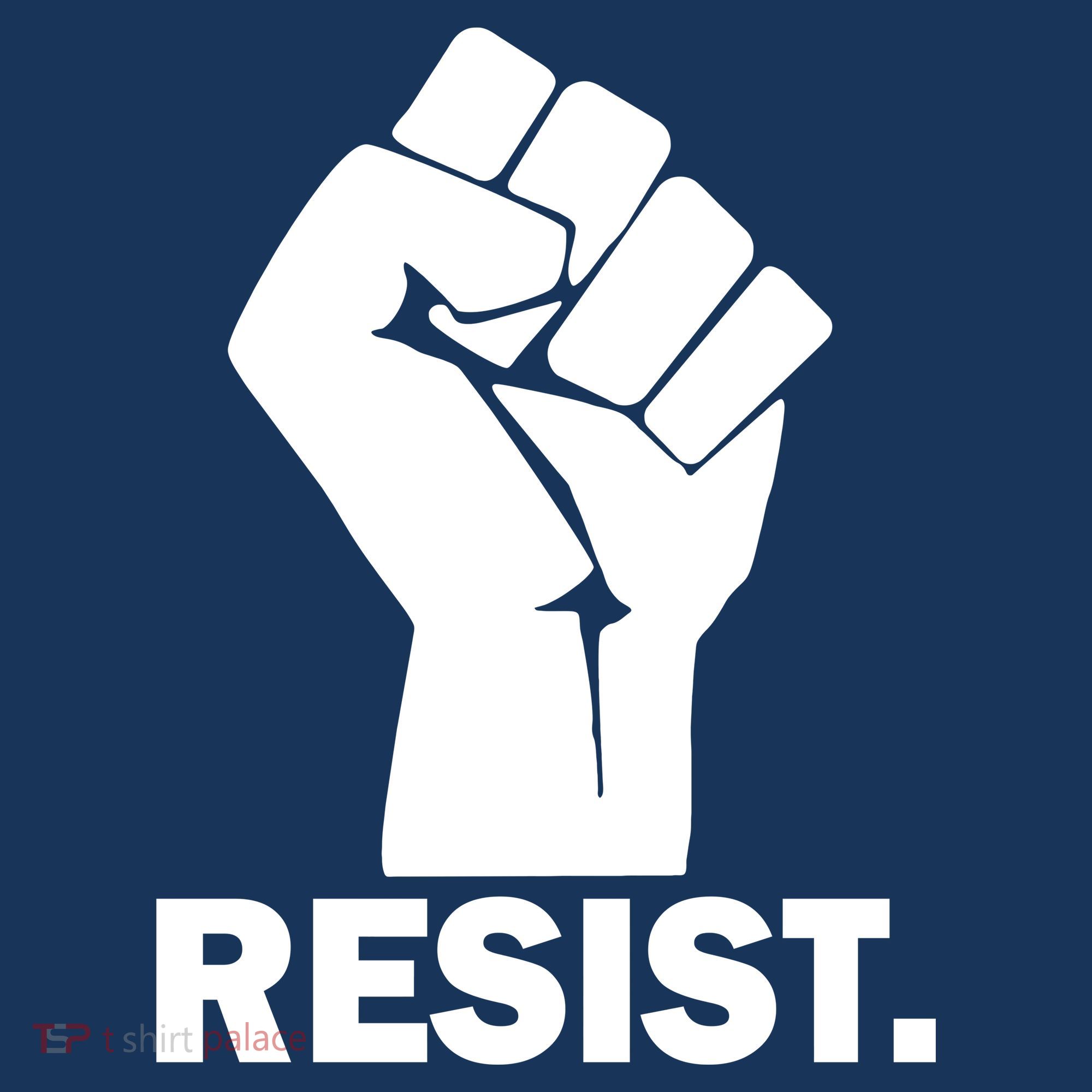 Resist Fist Logo Anti Trump Mousepad
