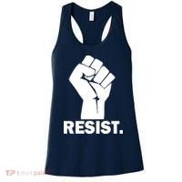 Resist Fist Logo Anti Trump Women's Tank Top thumb 0