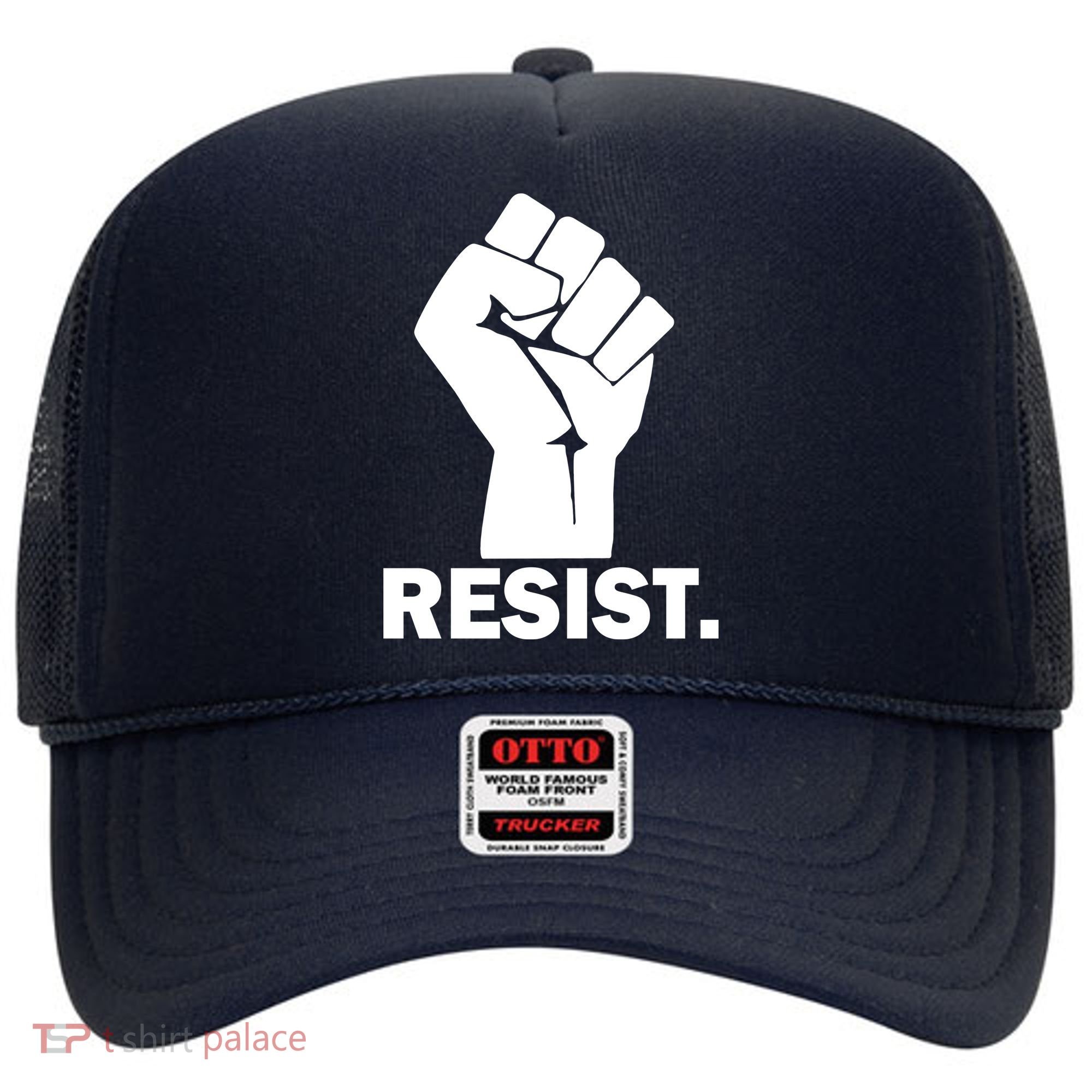 Resist Fist Logo Anti Trump Hat