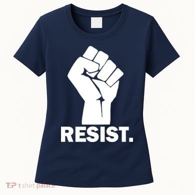 Resist Fist Logo Anti Trump Women's T-Shirt