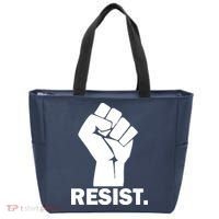 Resist Fist Logo Anti Trump Tote Bag thumb 0