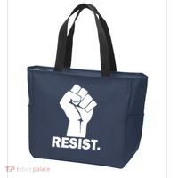 Resist Fist Logo Anti Trump Tote Bag thumb 3