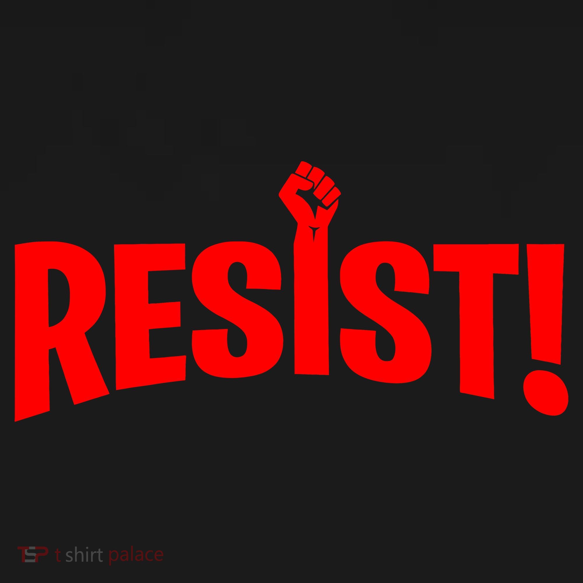 Resist Fist Logo Anti Trump Resistance Revolution Baby Bodysuit