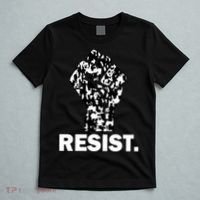 Resist Fist Pattern Hand T-Shirt thumb 5