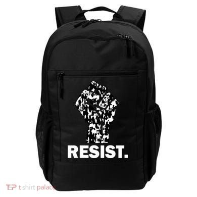 Resist Fist Pattern Hand Backpack