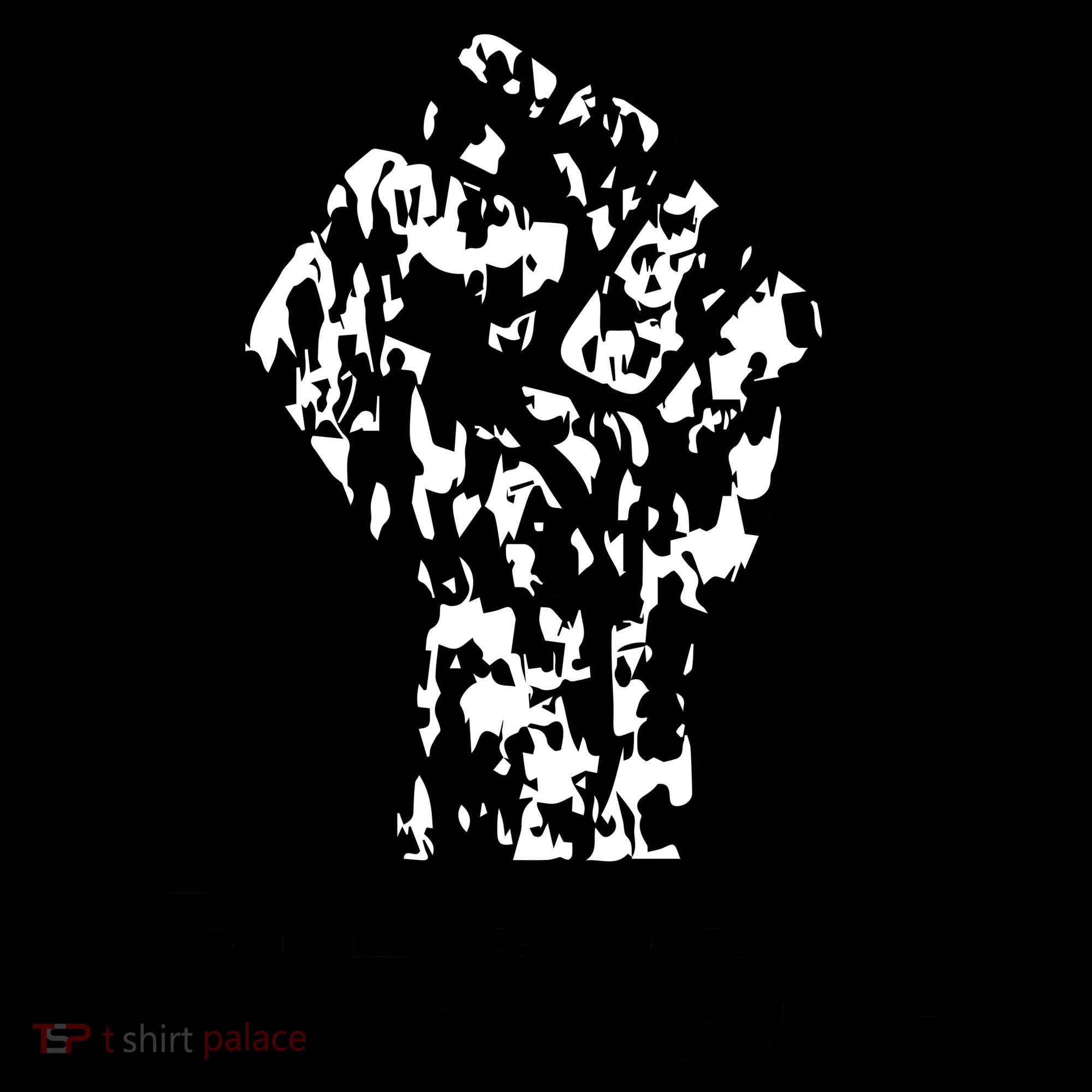 Resist Fist Pattern Hand Coffee Mug