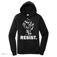 Resist Fist Pattern Hand Women's Hoodie thumb 0