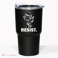 Resist Fist Pattern Hand Tumbler thumb 0
