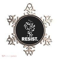 Resist Fist Pattern Hand Ornament thumb 0