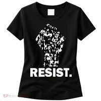 Resist Fist Pattern Hand Women's T-Shirt thumb 0