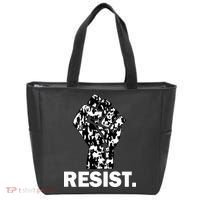 Resist Fist Pattern Hand Tote Bag thumb 0