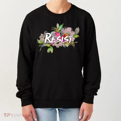 Resist Flower Logo Women's Sweatshirt