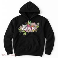 Resist Flower Logo Hoodie thumb 0