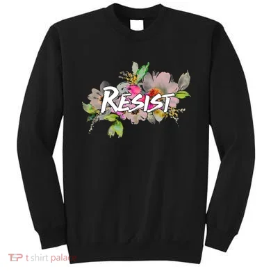 Resist Flower Logo Sweatshirt