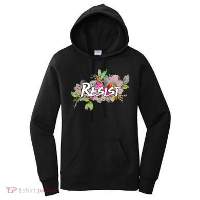 Resist Flower Logo Women's Hoodie