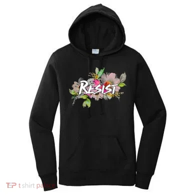 Resist Flower Logo Women's Hoodie