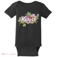 Resist Flower Logo Baby Bodysuit thumb 0