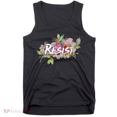 Resist Flower Logo Tank Top