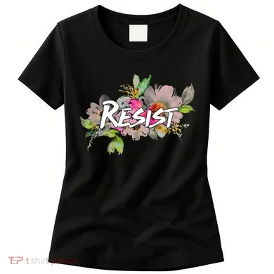 Resist Flower Logo Women's T-Shirt