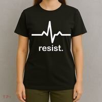 Resist Heart Beat Resistance Logo T-Shirt thumb 4
