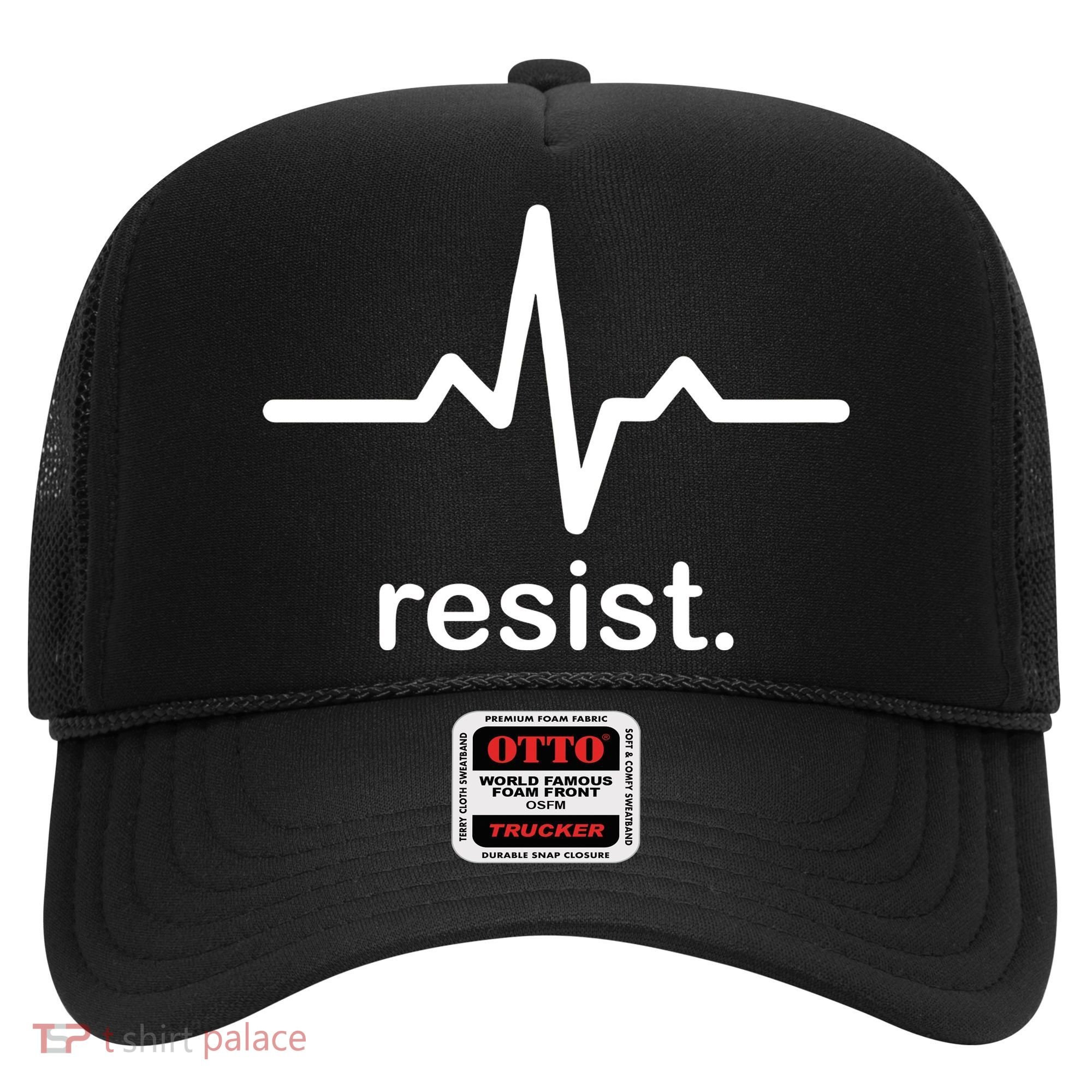 Resist Heart Beat Resistance Logo Hat
