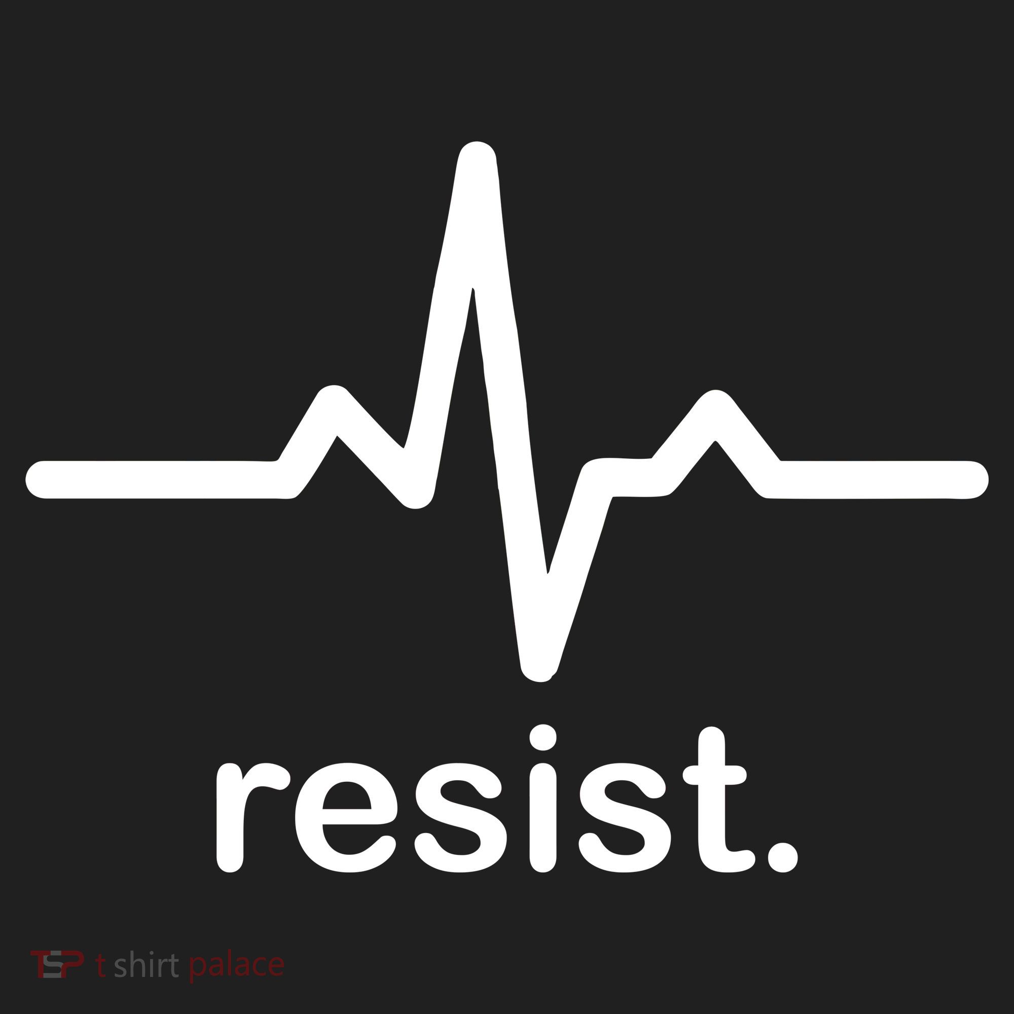 Resist Heart Beat Resistance Logo Hat