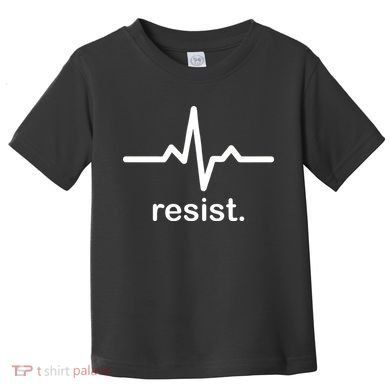 Resist Heart Beat Resistance Logo Toddler T-Shirt