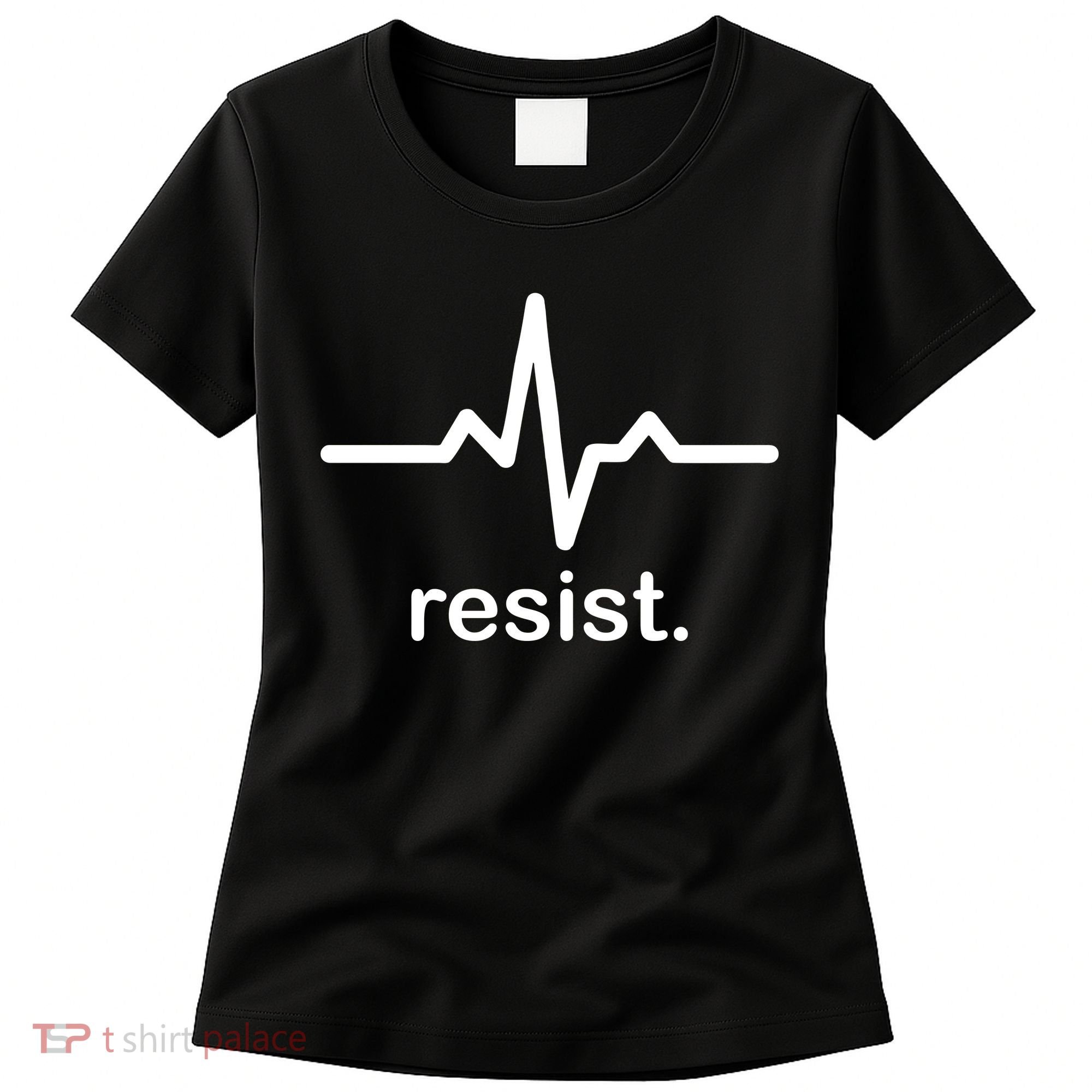 Resist Heart Beat Resistance Logo Women's T-Shirt
