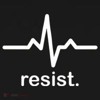 Resist Heart Beat Resistance Logo Women's T-Shirt thumb 6