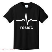 Resist Heart Beat Resistance Logo Kids T-Shirt thumb 0