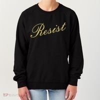 Resist Limited Gold Script Women's Sweatshirt thumb 0